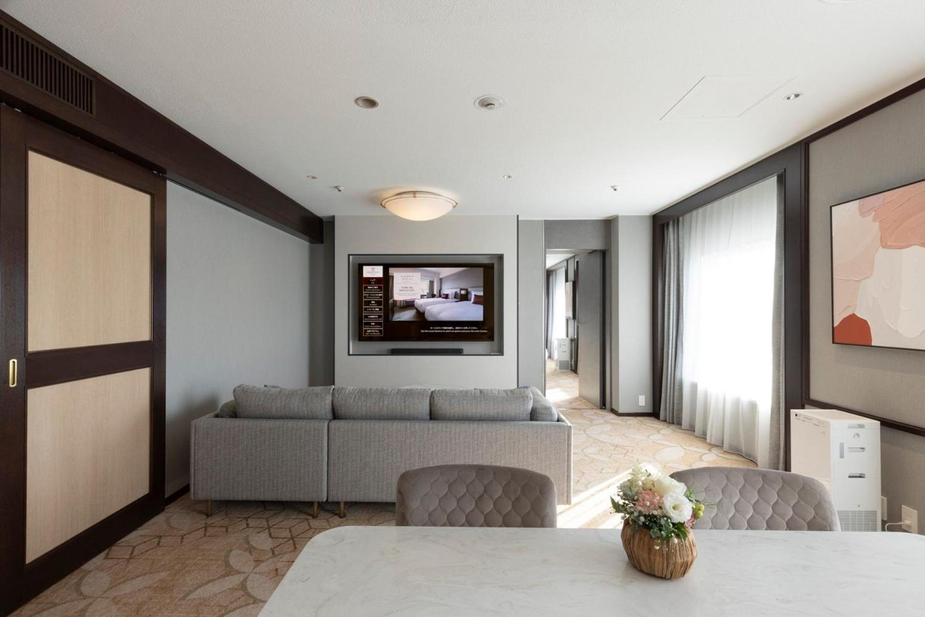Ana Crowne Plaza Sapporo By Ihg Hotell Exteriör bild