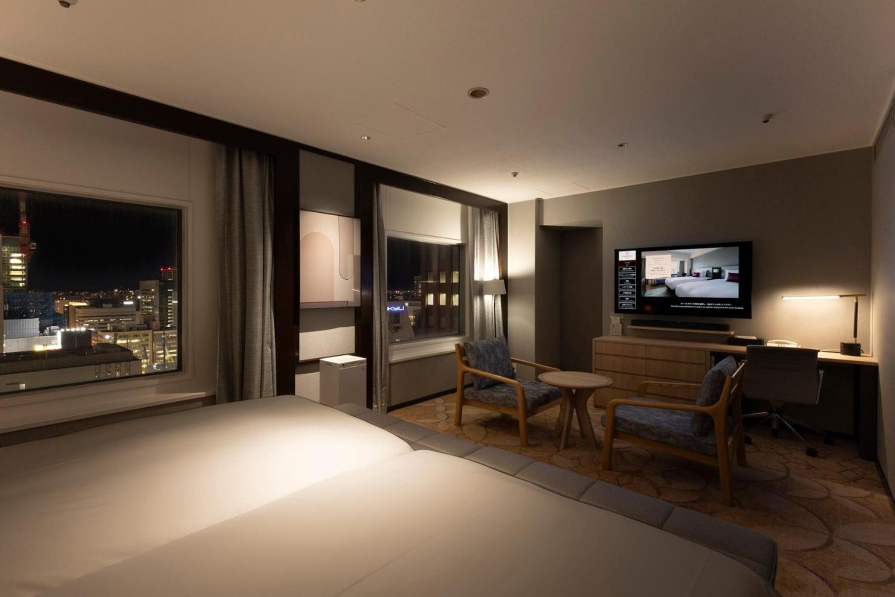 Ana Crowne Plaza Sapporo By Ihg Hotell Exteriör bild