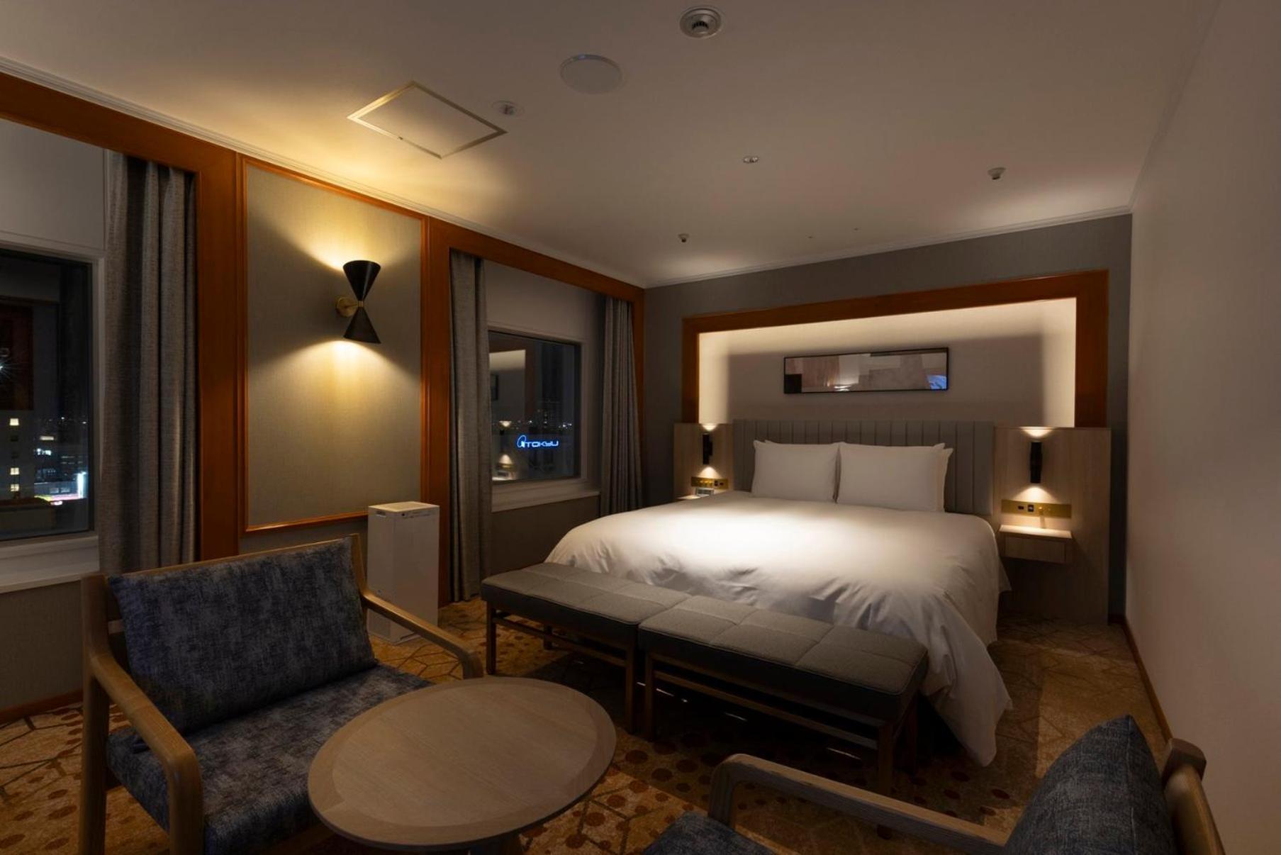 Ana Crowne Plaza Sapporo By Ihg Hotell Exteriör bild