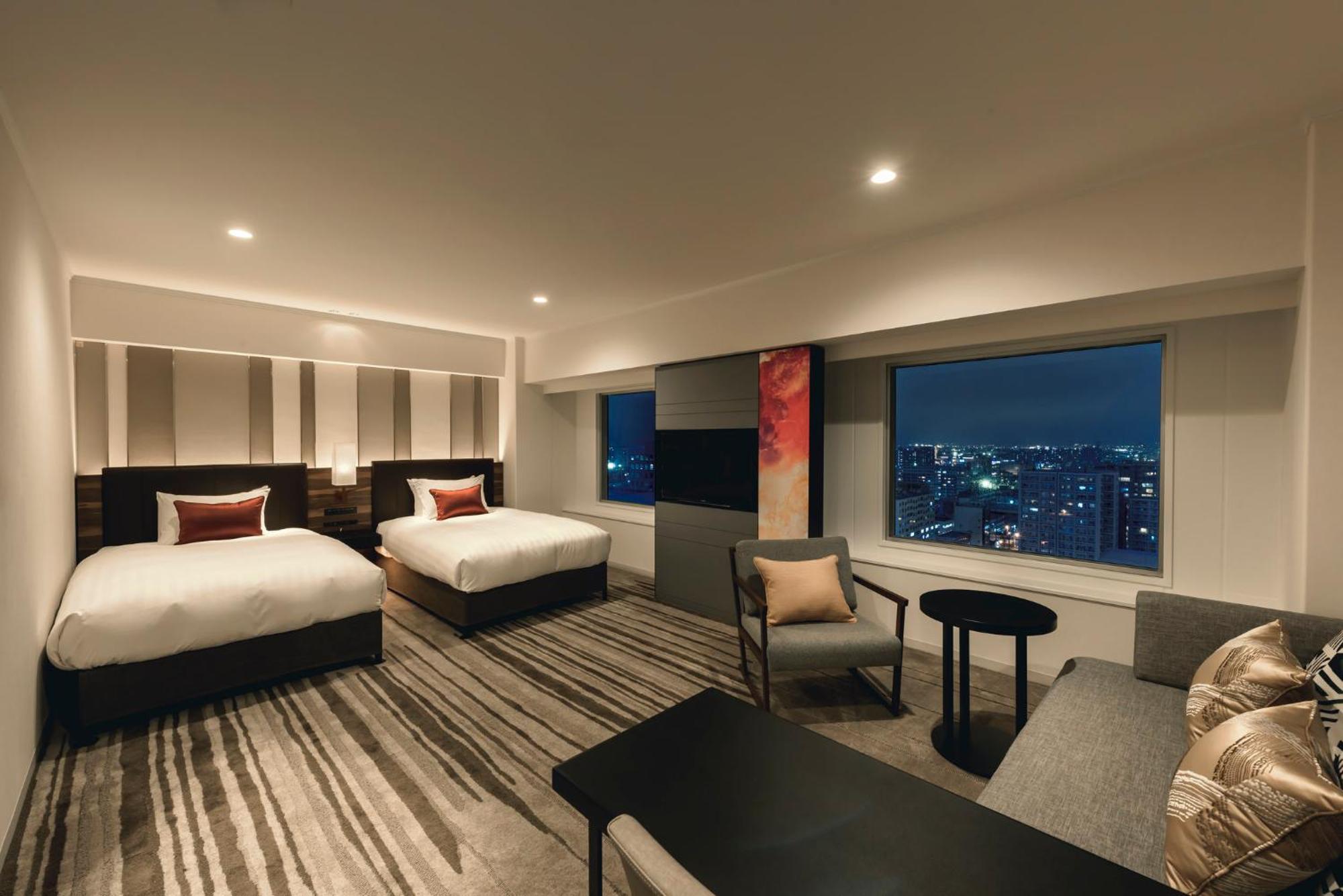 Ana Crowne Plaza Sapporo By Ihg Hotell Exteriör bild