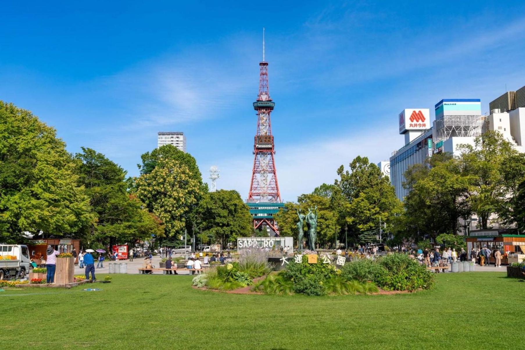 Ana Crowne Plaza Sapporo By Ihg Hotell Exteriör bild