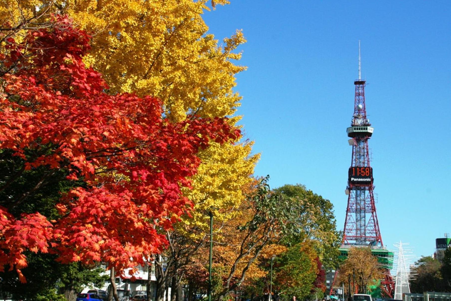 Ana Crowne Plaza Sapporo By Ihg Hotell Exteriör bild