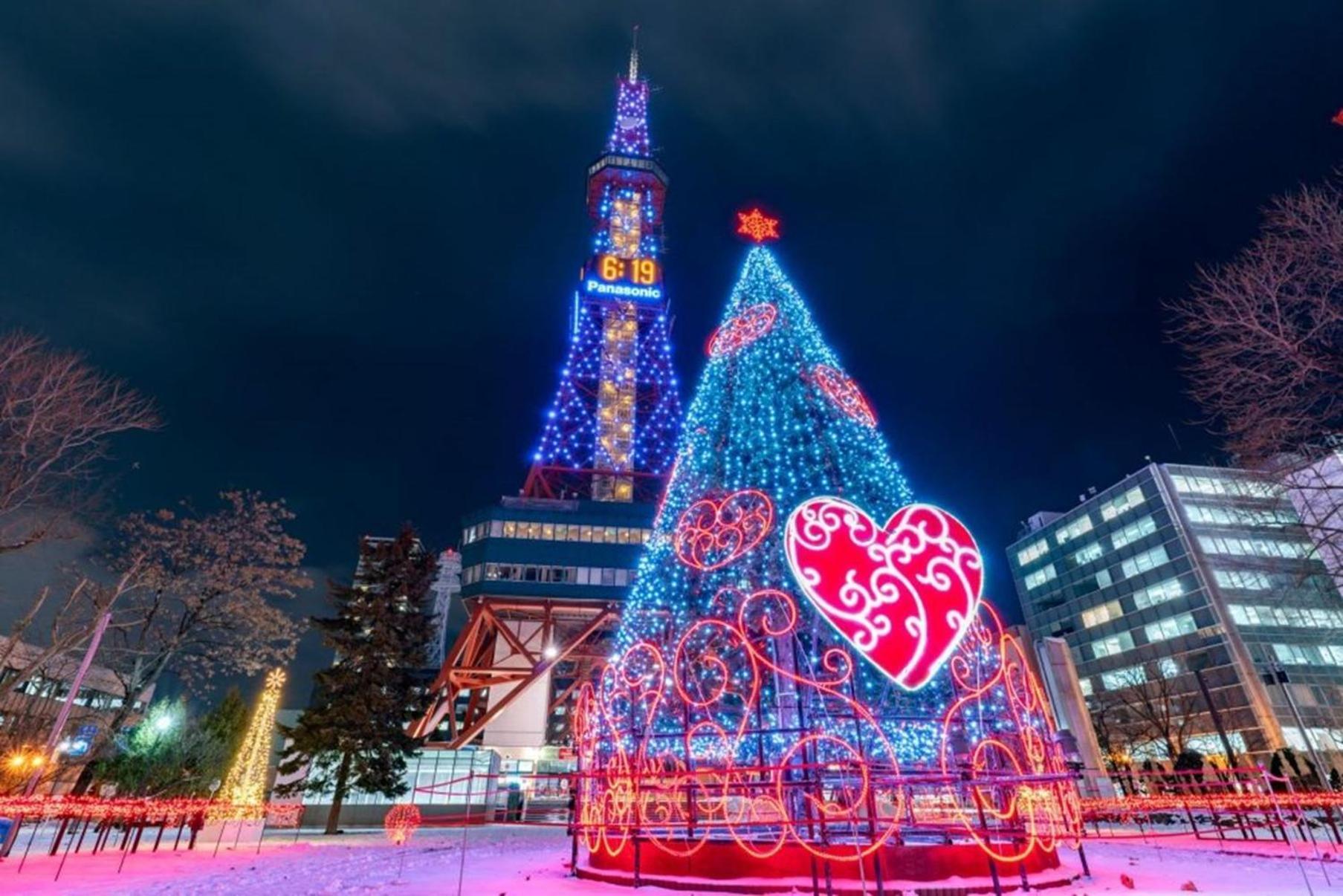 Ana Crowne Plaza Sapporo By Ihg Hotell Exteriör bild