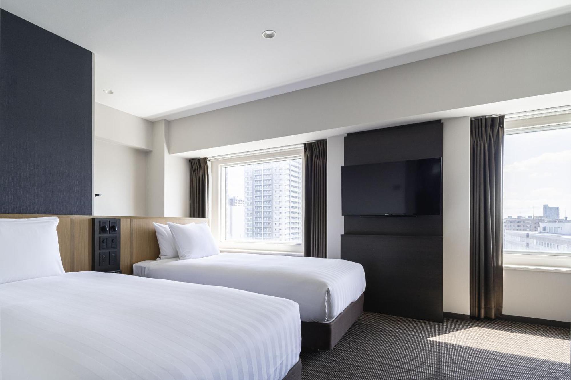 Ana Crowne Plaza Sapporo By Ihg Hotell Exteriör bild