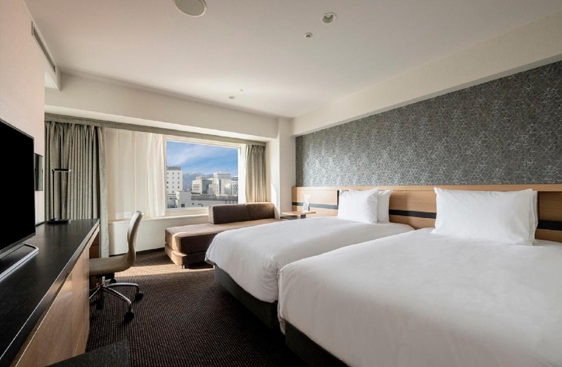 Ana Crowne Plaza Sapporo By Ihg Hotell Exteriör bild